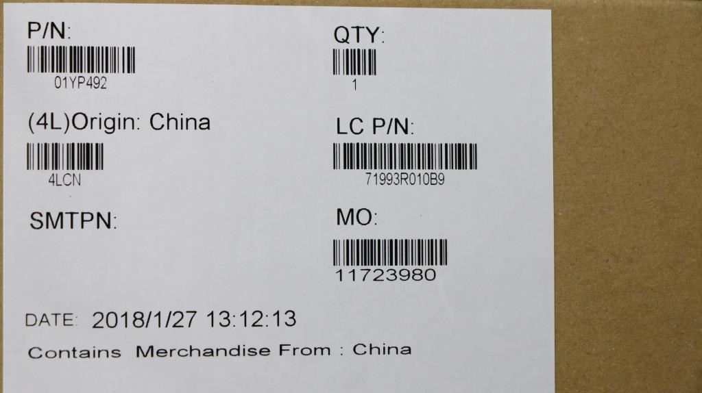 Lenovo ThinkPad T480s L480 L380 L390 L490 E480 E485 T490 E490 Keyboard 01YP492