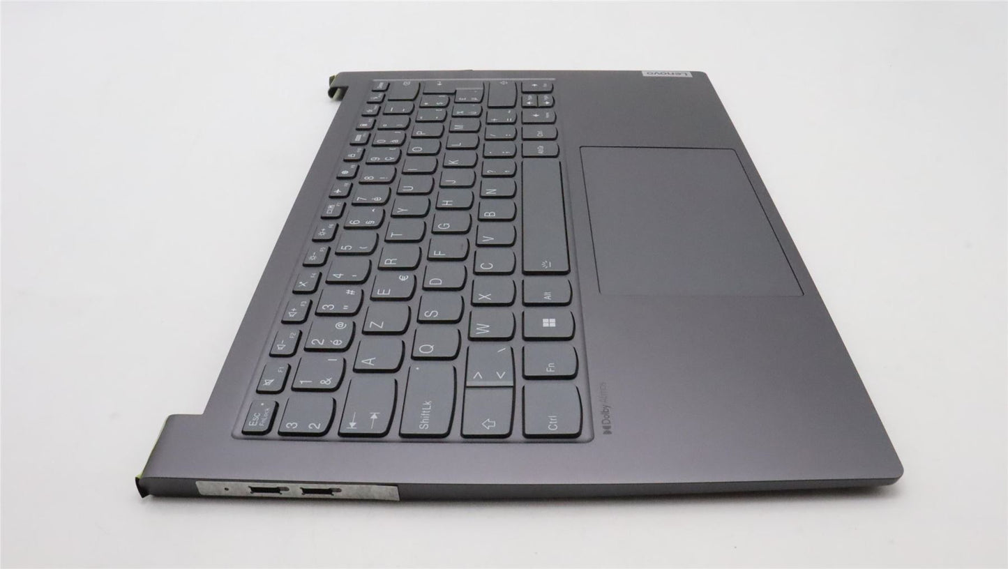 Lenovo Yoga 7 14IAH7 Palmrest Cover Touchpad Keyboard Belgian 5CB1J23633