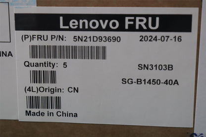 Lenovo NB_KYB CS22 NM TOP,BK-BL,LTN,BRL 5N21D93690
