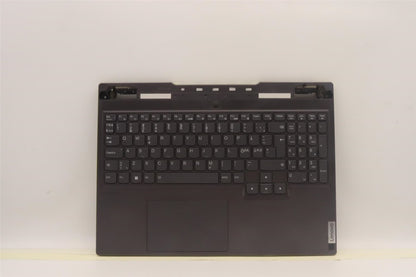 Lenovo S7 16IAH7 Palmrest Cover Touchpad Keyboard Nordic Storm Grey 5CB1J04396