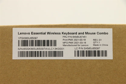 Lenovo WL KM GYW LA SPA 171, Primax 5KM0U87451
