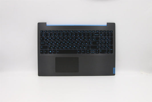 Lenovo Gaming L340-15IRH Keyboard Palmrest Top Cover Ukrainian Black 5CB0U42768