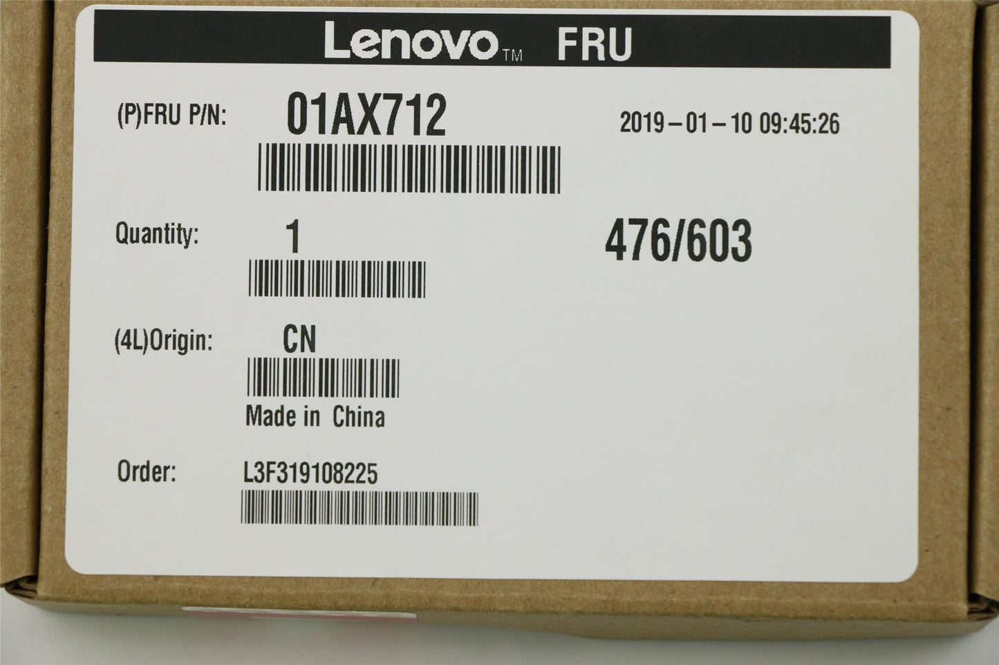 Lenovo 01AX712 WIRELESS Wireless,CMB,CBT,8822BE FCC
