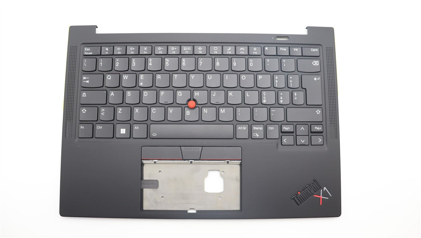 Lenovo ThinkPad X1 10th Gen Keyboard Palmrest Top Cover Italian 5M11H44161
