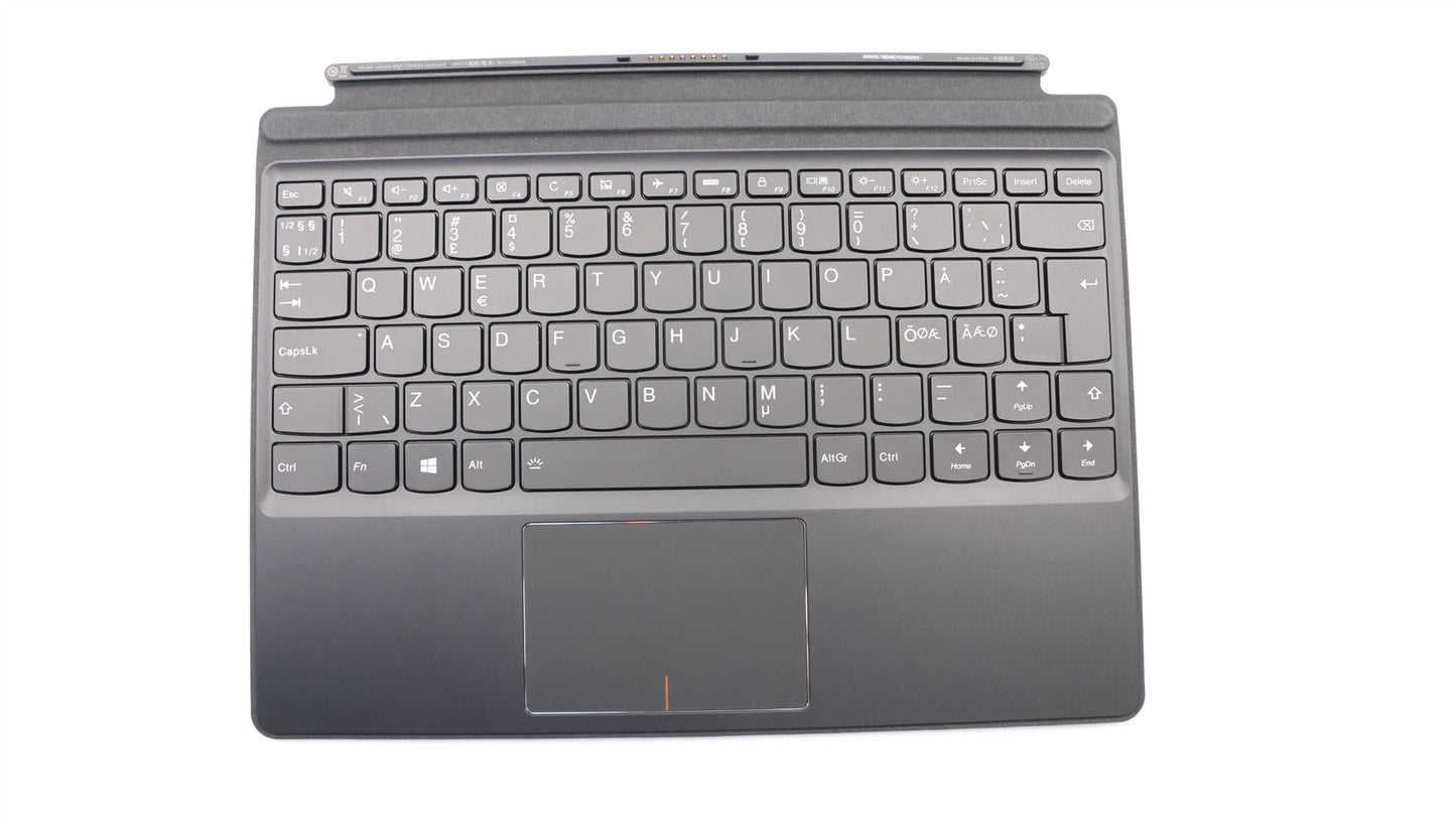 Lenovo IdeaPad Miix 720-12IKB Dock Keyboard Palmrest Touchpad Black 5N20L76634