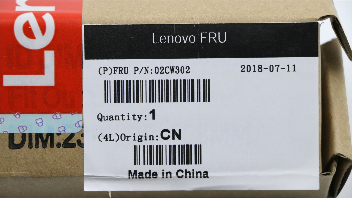 Lenovo 02CW302 MECHANICAL Cover Plastic WCamera,M920z
