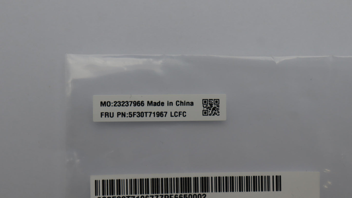 Lenovo FINGER_PRT FINGER PRT L83VG FP w/PWR BTN Fingerprint FPR Power Button Board 5F30T71967