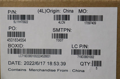 Lenovo LABEL FRU GEO label Kit Sliver 5L11H70922