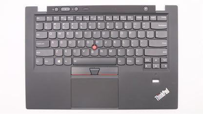 Lenovo Carbon X1 1st Palmrest Touchpad Cover Keyboard US Europe Black 00HT000