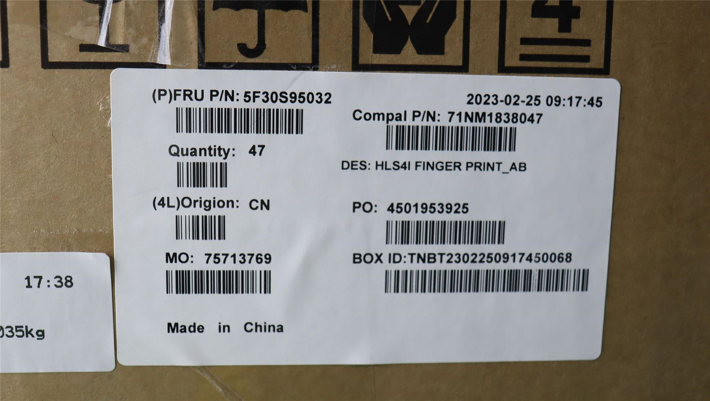 Lenovo FP C 82XD AB 5F30S95032