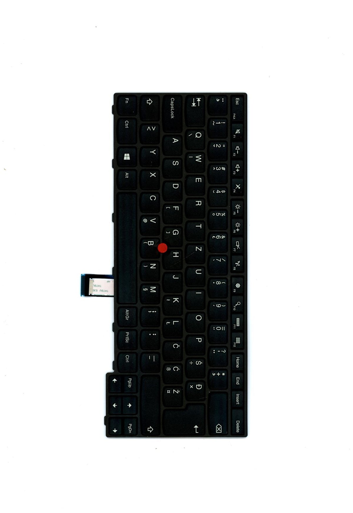 Lenovo ThinkPad E450 E450c E455 E460 E465 Keyboard Slovenian Black 04X6126