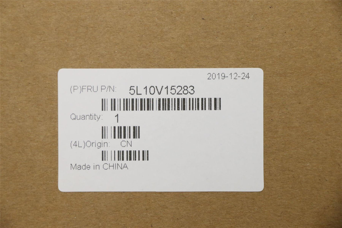 Lenovo LABEL FRU GEO LABEL KIT for LIPC 5L10V15283