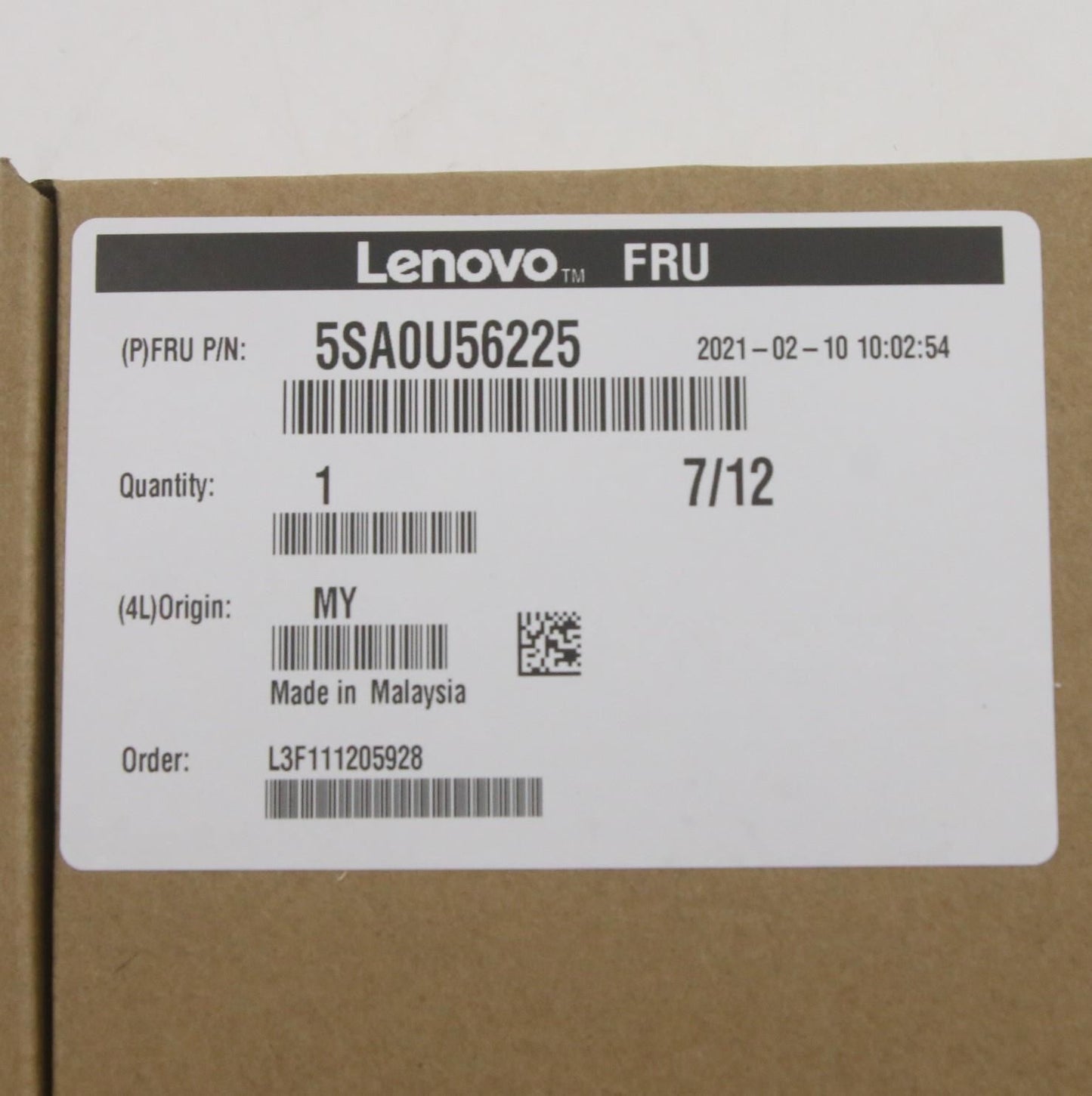 Lenovo ThinkStation P358 CPU Processor 5SA0U56225