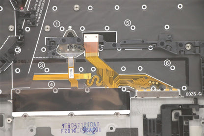 Lenovo ThinkPad X1 Gen 1 Keyboard Palmrest Top Cover US Black 5M11B38389