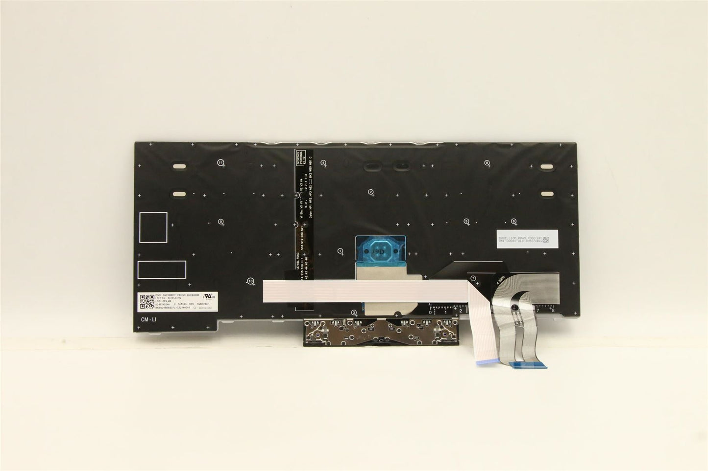 Lenovo ThinkPad T14 Gen 2 P14s Gen 2 Keyboard Danish Grey Backlit 5N21B08348