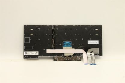 Lenovo ThinkPad T14 Gen 2 P14s Gen 2 Keyboard Danish Grey Backlit 5N21B08348