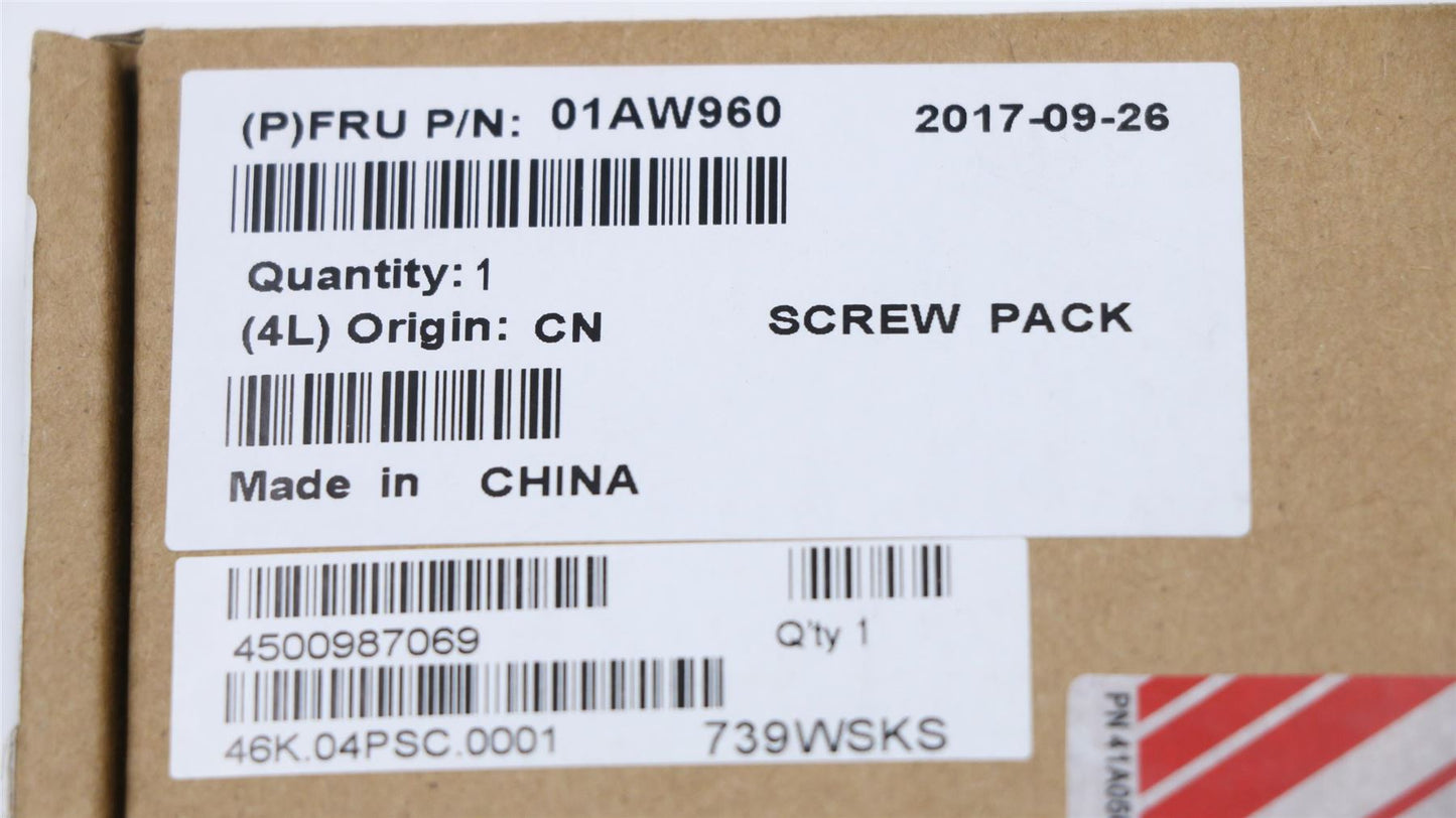 Lenovo Yoga X1 1st Gen Screw Screws Set Kit 01AW960