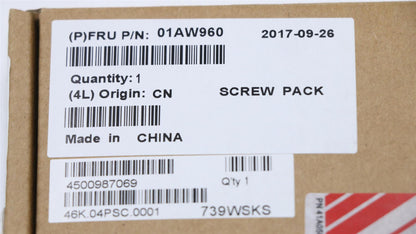 Lenovo Yoga X1 1st Gen Screw Screws Set Kit 01AW960