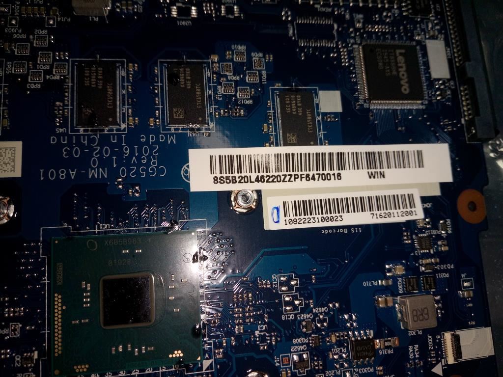 Lenovo IdeaPad 110-15IBR Motherboard Mainboard UMA 4GB 5B20L46220
