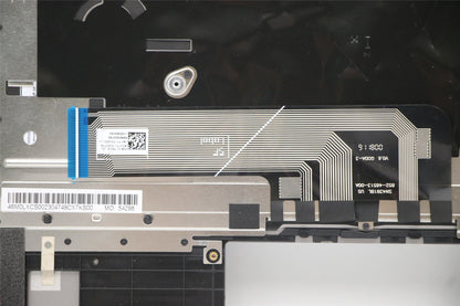 Lenovo ThinkBook 13s G2 ITL Keyboard Palmrest Top Cover US Silver 5CB1B02454