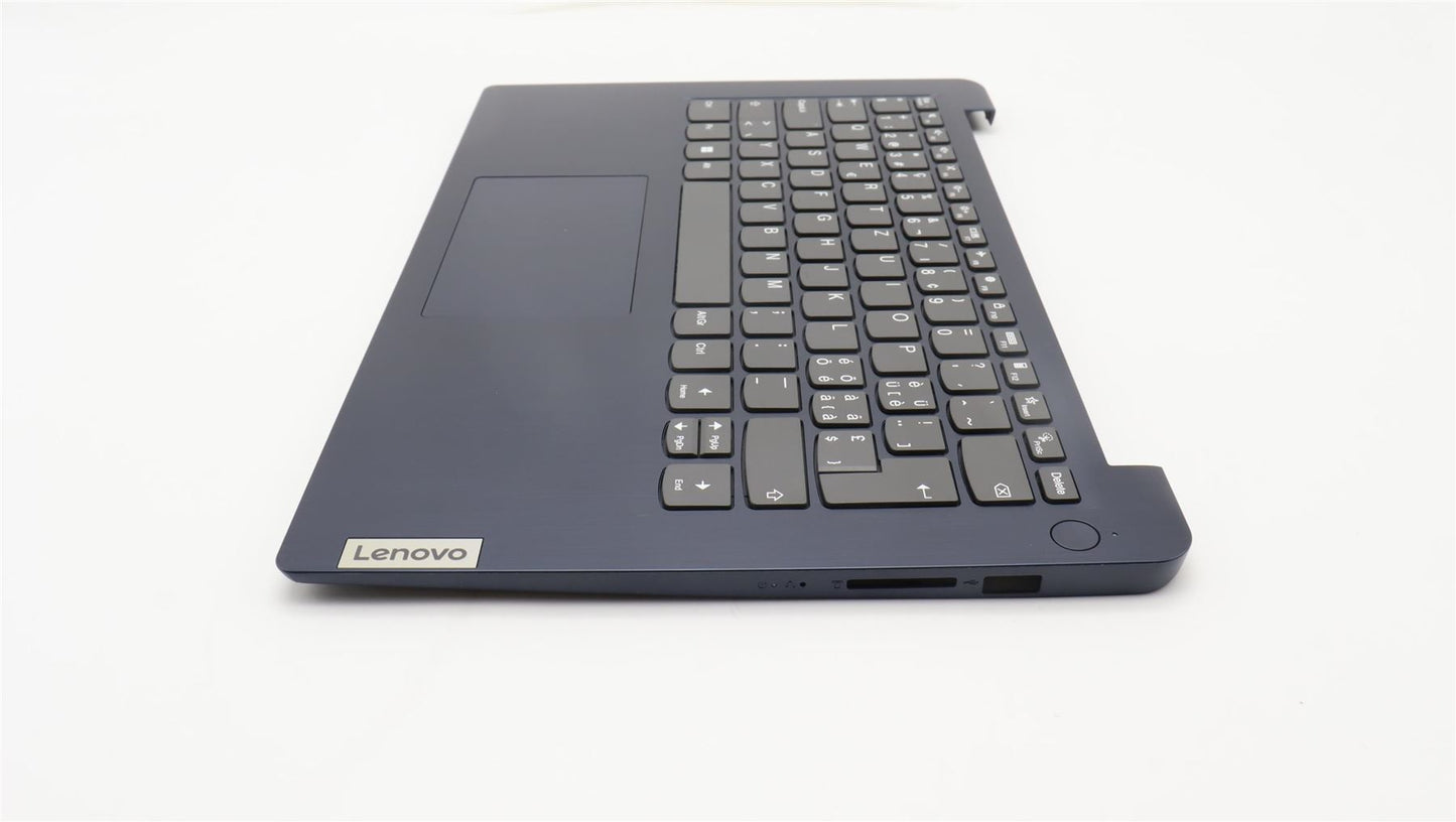 Lenovo IdeaPad 3 14IAU7 Palmrest Cover Touchpad Keyboard Abyss Blue 5CB1H43613