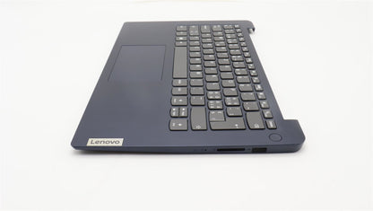 Lenovo IdeaPad 3 14IAU7 Palmrest Cover Touchpad Keyboard Abyss Blue 5CB1H43613