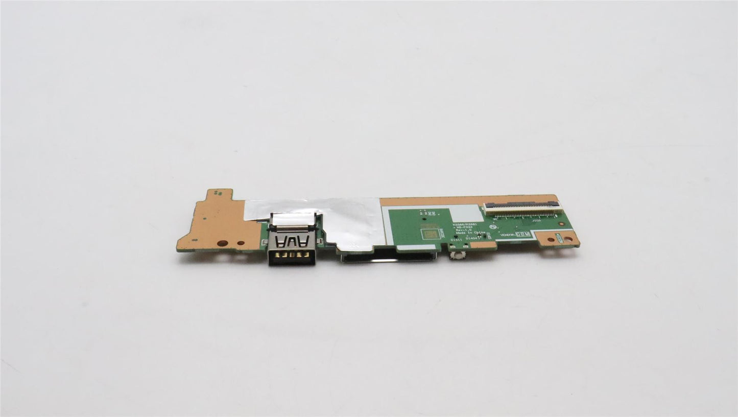 Lenovo Slim 3 15ABR8 3 16ABR8 USB-A Card Reader Button Board 5C50S25465