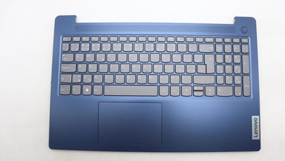 Lenovo IdeaPad 3 15IAH8 Palmrest Cover Touchpad Keyboard Abyss Blue 5CB1M03633