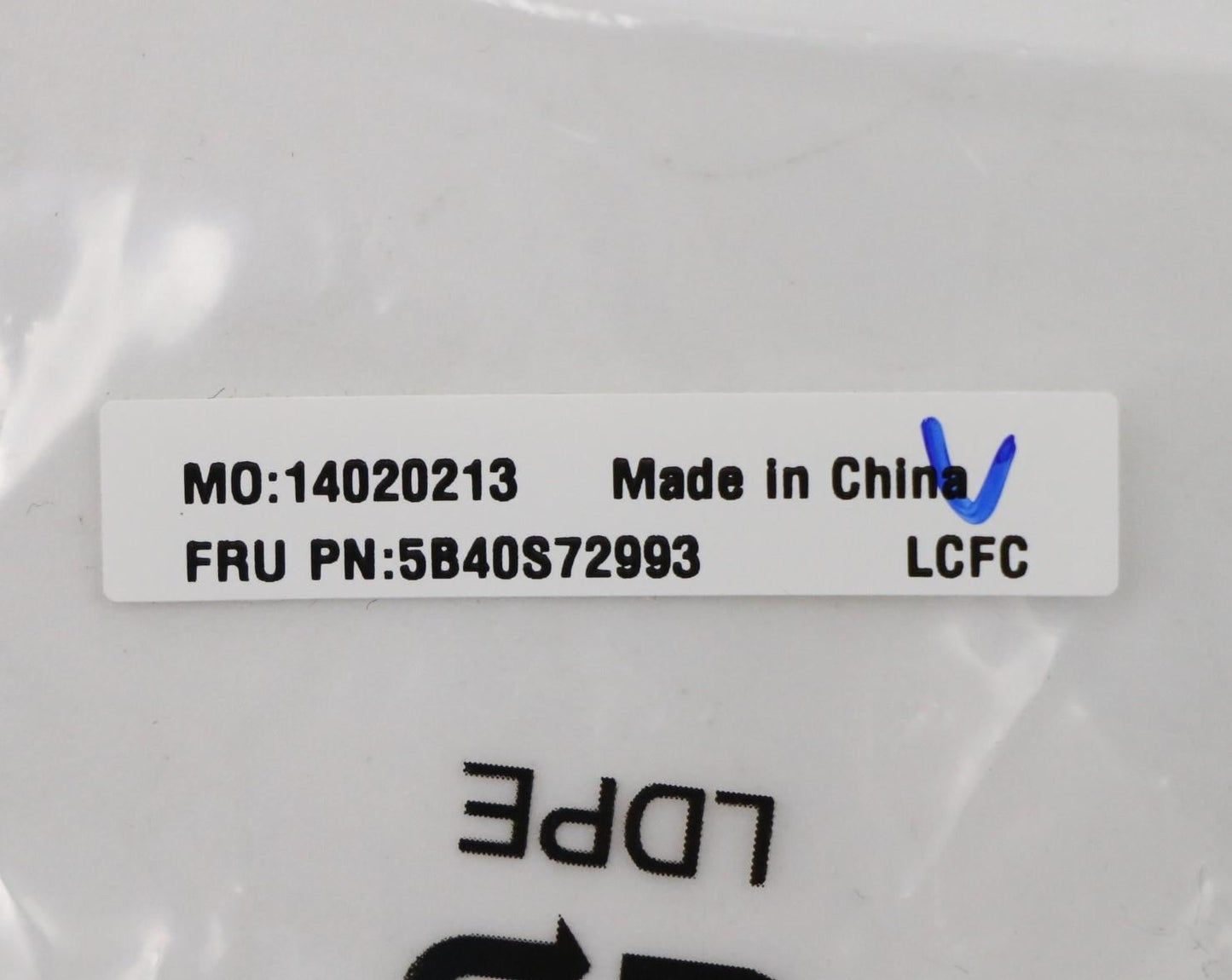 Lenovo 5B40S72993 FRU BRACKET GYG50_FPR_BRACKET