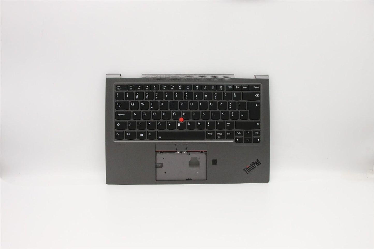 Lenovo Yoga X1 4th Keyboard Palmrest Top Cover Portuguese Grey 5M10V24934