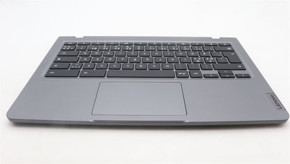 Lenovo 14e Gen3 IP 3 14IAN8 Keyboard Palmrest Top Cover Nordic Black 5M11H61776