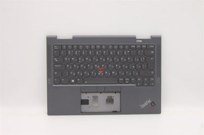 Lenovo ThinkPad X1 6th Gen Keyboard Palmrest Top Cover Bulgarian 5M11C40995