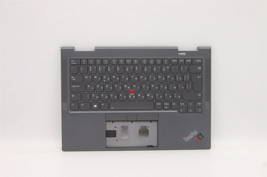 Lenovo ThinkPad X1 6th Gen Keyboard Palmrest Top Cover Bulgarian 5M11C40995