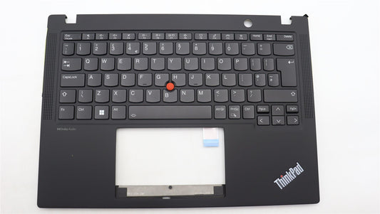 Lenovo ThinkPad X13 Gen 4 Palmrest Cover Keyboard UK Europe Black 5M11H94576