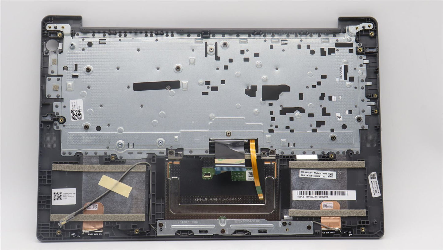 Lenovo Upper Case ASM_NORDIC L82XA FPAGBL 5CB1K80629