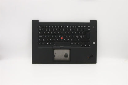 Lenovo Extreme P1 2 X1 2nd Keyboard Palmrest Top Cover Norwegian 5M10W78931