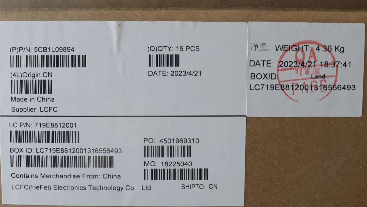 Lenovo Lower Case L 82XH_COVER_ASSY_BLUE 5CB1L09894