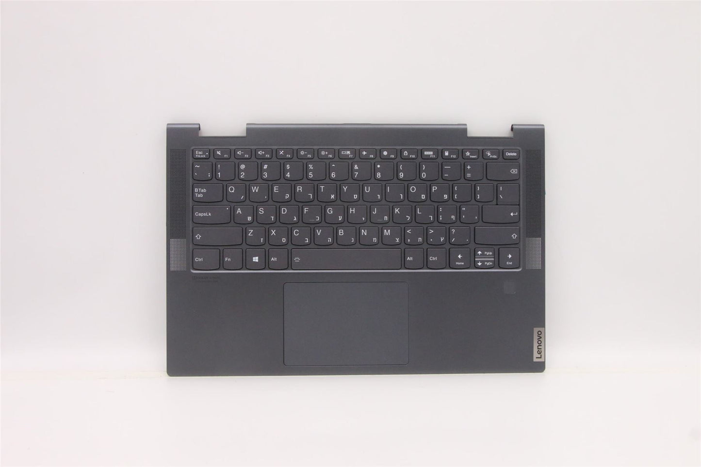 Lenovo IdeaPad 7 14ACN6 Palmrest Cover Touchpad Keyboard Hebrew 5CB1D12399