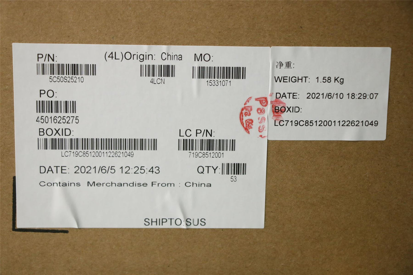 Lenovo Legion 5-15ACH6 USB-A Board Black 5C50S25210