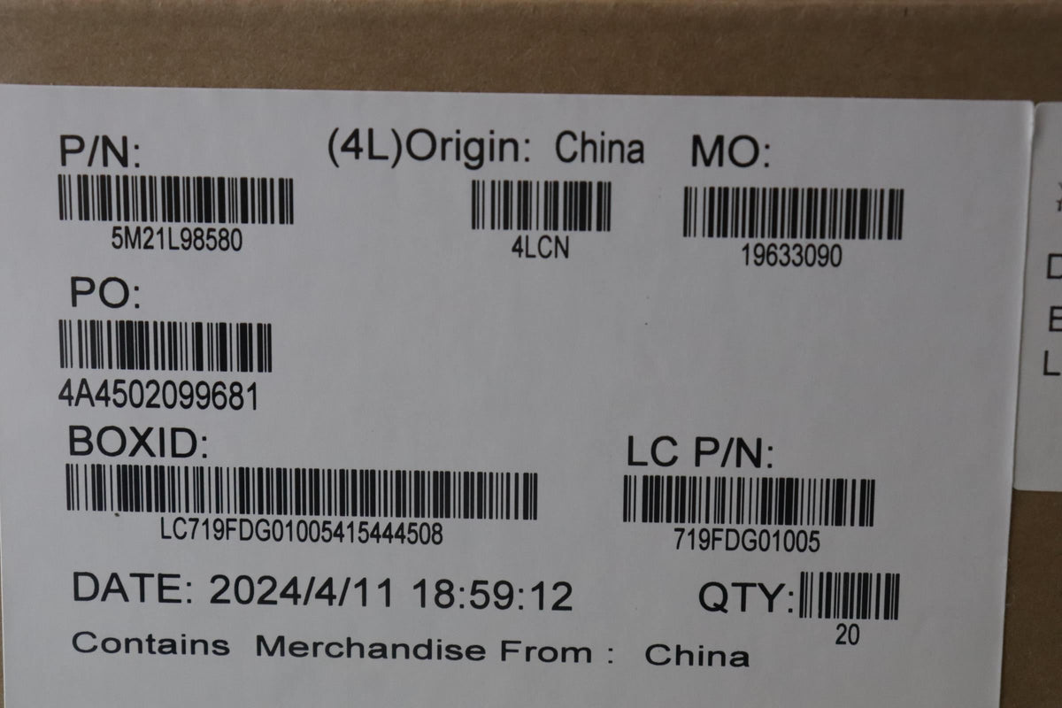 Lenovo MECHANICAL PWR_BTN_ASSY_BLACK NIC Board 5M21L98580