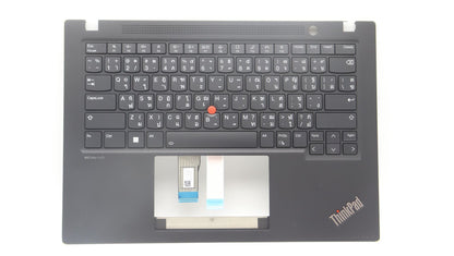 Lenovo ThinkPad T14s Gen 4 Keyboard Palmrest Top Cover Thai Black 5M11L59411