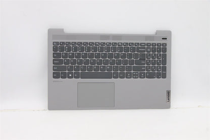 Lenovo IdeaPad 5-15IIL05 Palmrest Cover Touchpad Keyboard US Grey 5CB0X56301