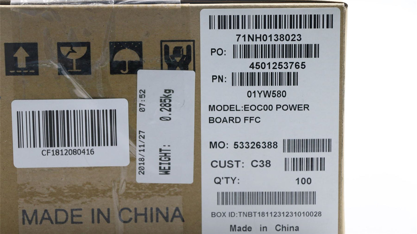 Lenovo IdeaCentre A340-24ICB A340-24IGM Power Button Board Cable 01YW580