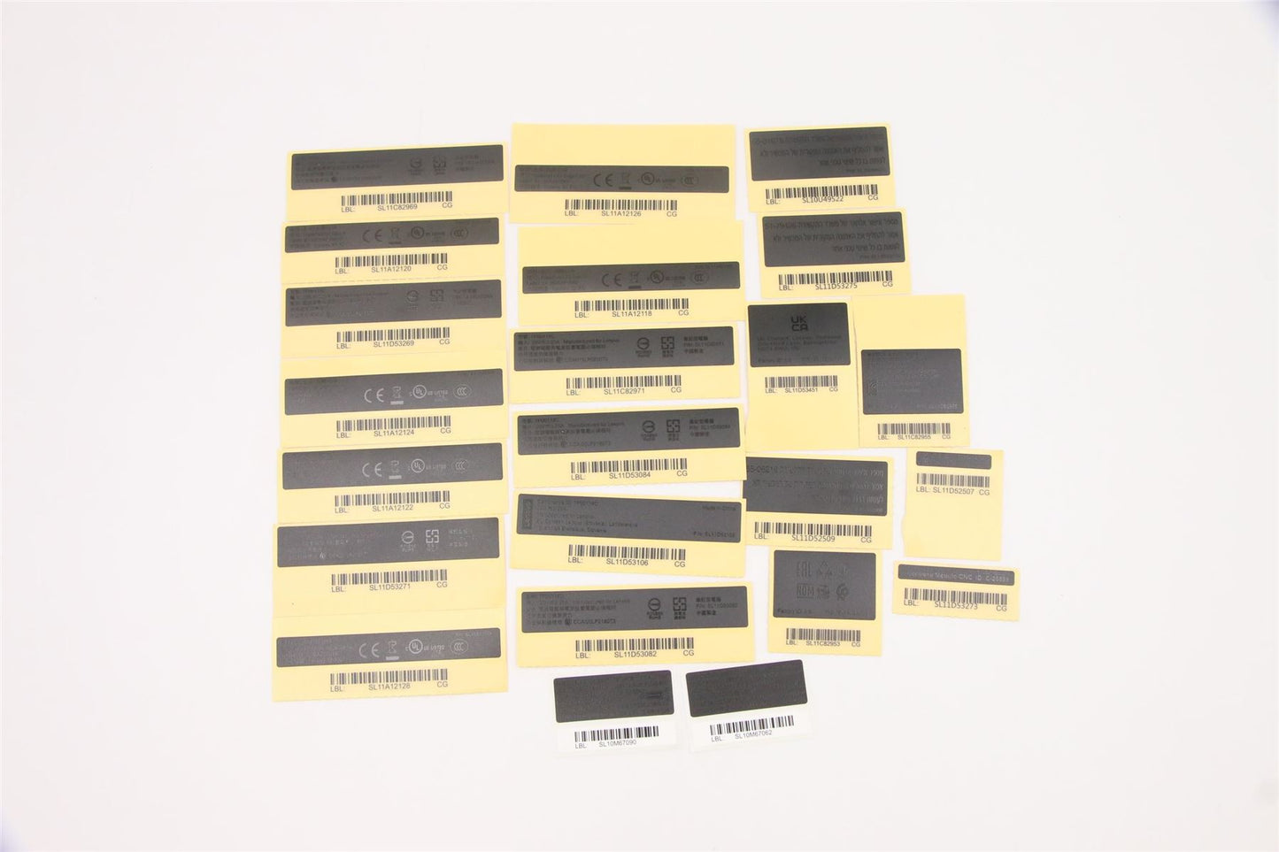 Lenovo LABEL FRU LABEL GEO KIT Black Ares2 AMD 5L10V15376