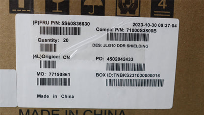 Lenovo SHIELD DIMM SHIELDING C 83DV 5S60S36630