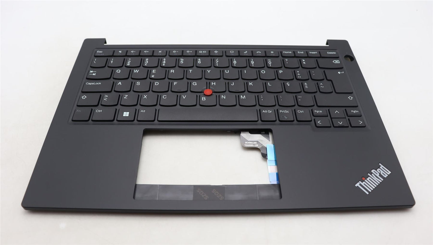 Lenovo ThinkPad E14 Gen 5 s Keyboard Palmrest Top Cover Portuguese 5M11L59709