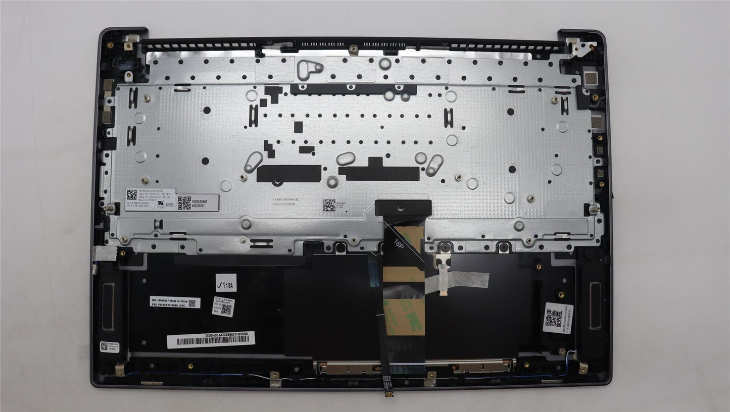 Lenovo IdeaPad 5 16APH8 Palmrest Cover Touchpad Keyboard US Euro 5CB1L79688