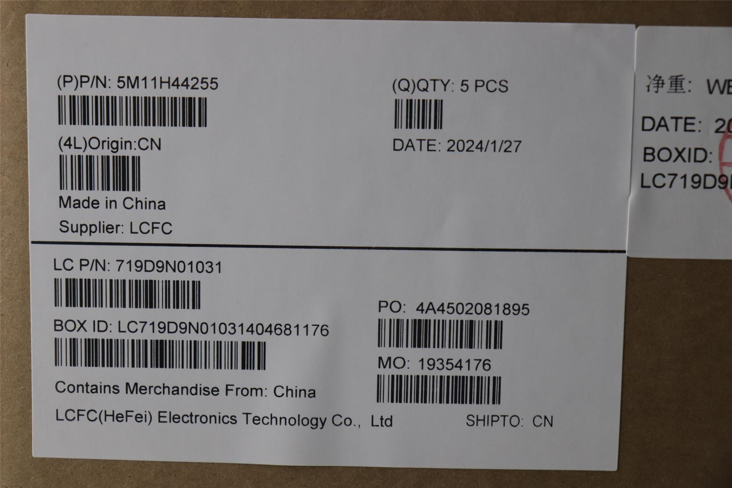 Lenovo Carbon X1 10th Keyboard Palmrest Top Cover German Black 5M11H44255