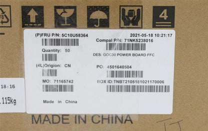 Lenovo FFC M/B-PWR/B 31D 5C10U58364