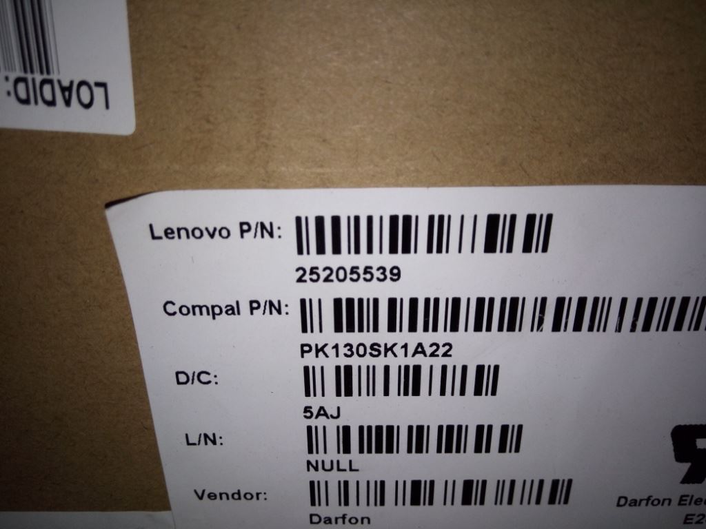 Lenovo DFT6A1Hun102KeyBlackKey KBD Keyboard 25205539